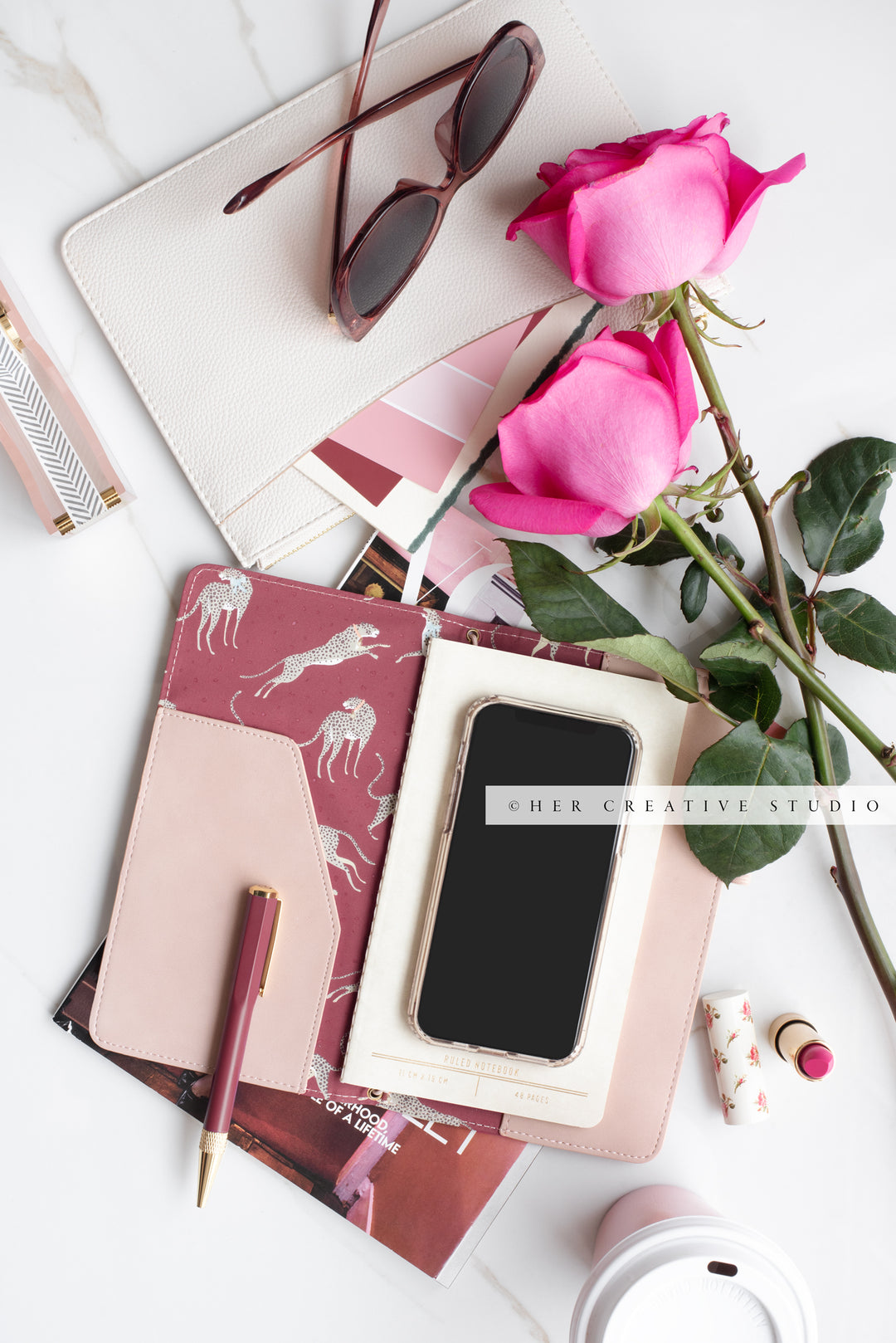 Perfectly Pink Collection, Styled Stock Bundle.