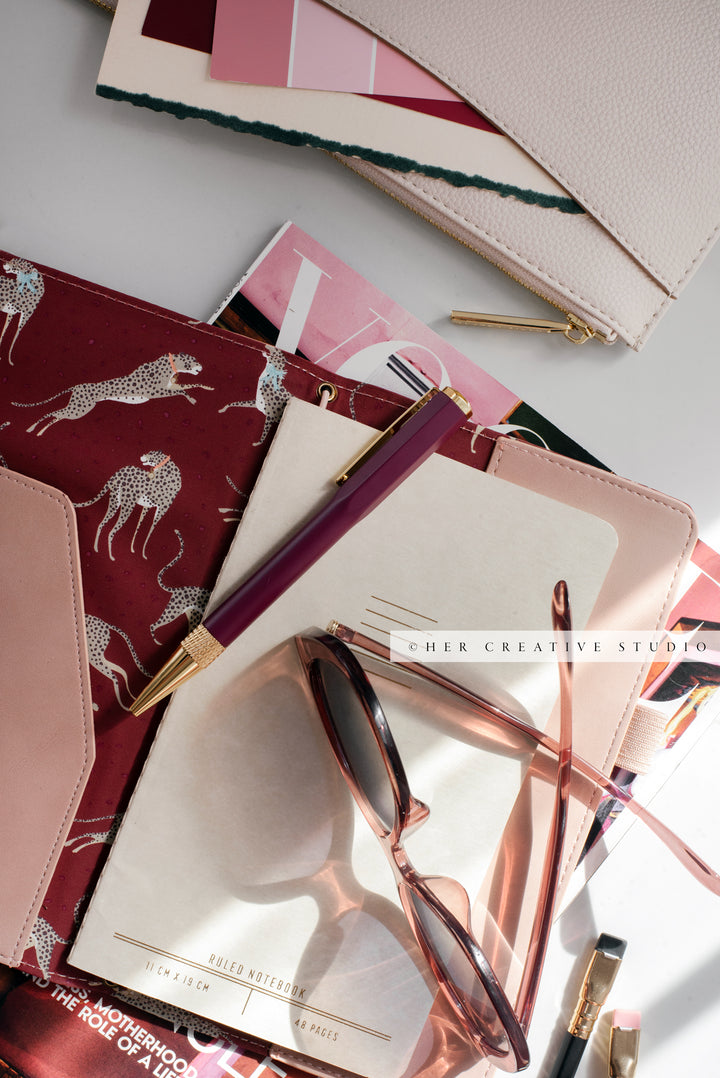 Perfectly Pink Collection, Styled Stock Bundle.