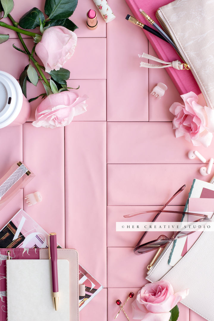 Perfectly Pink Collection, Styled Stock Bundle.