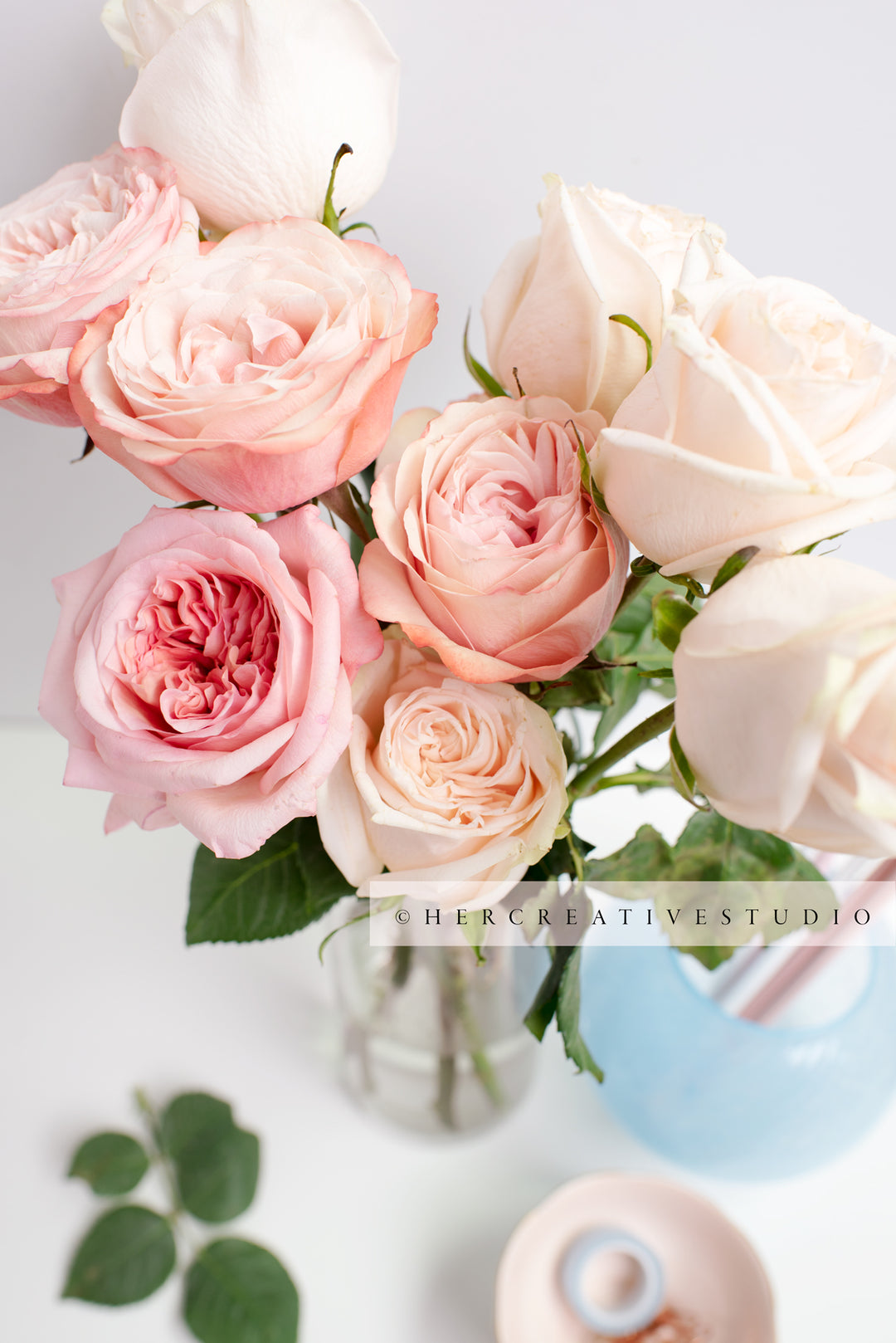 Pink and Blue Collection, Styled Stock Bundle.