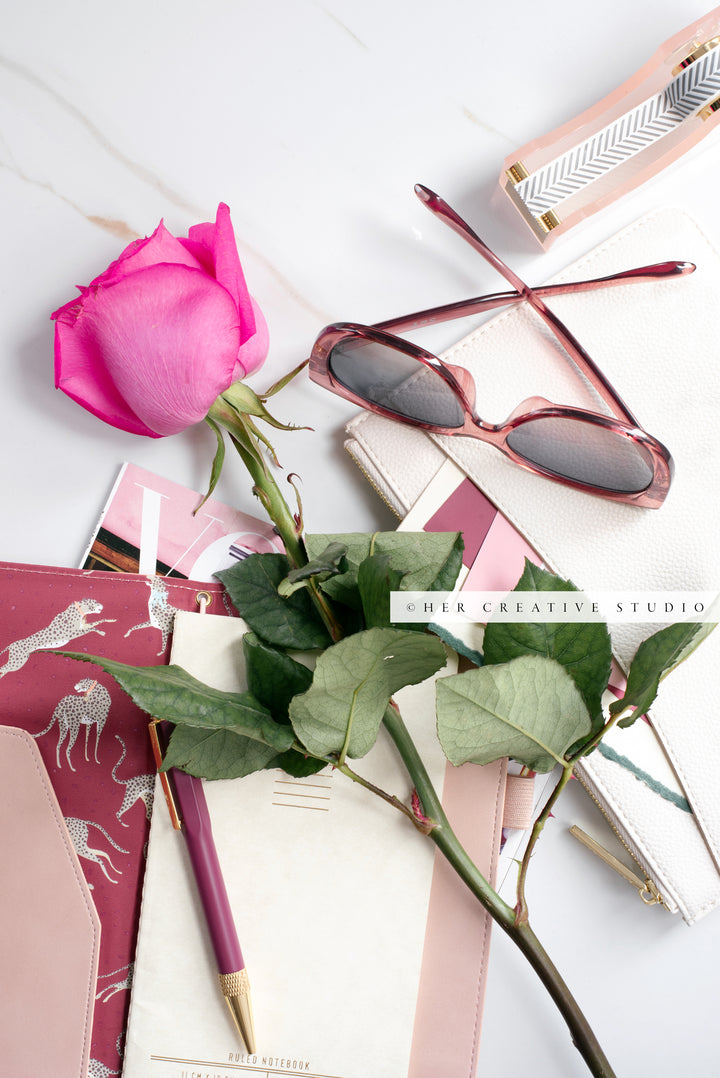 Perfectly Pink Collection, Styled Stock Bundle.