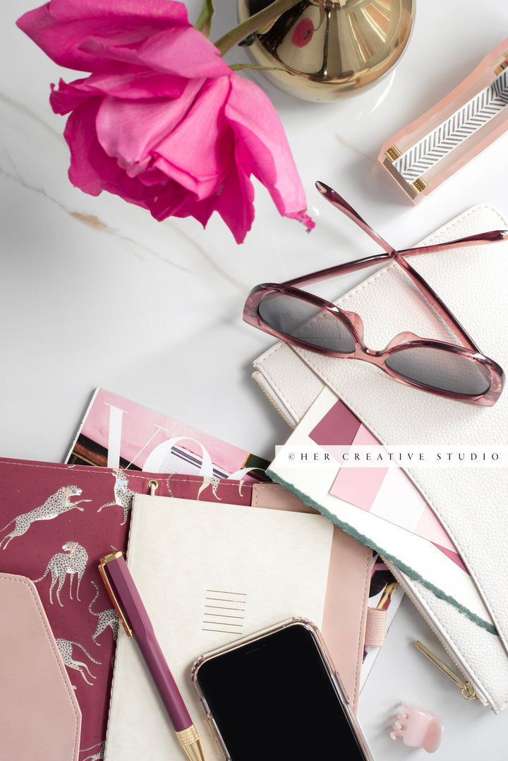 Perfectly Pink Collection, Styled Stock Bundle.