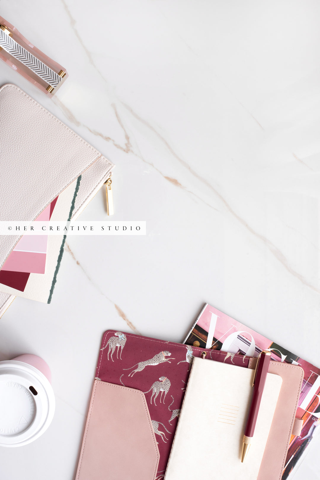 Perfectly Pink Collection, Styled Stock Bundle.