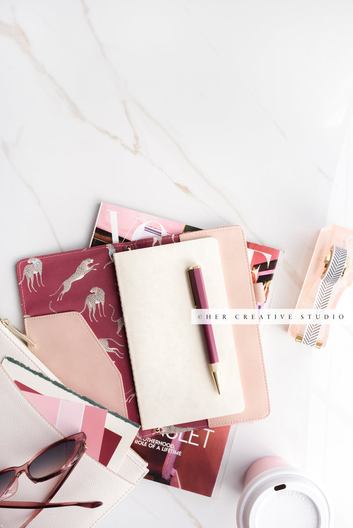 Perfectly Pink Collection, Styled Stock Bundle.