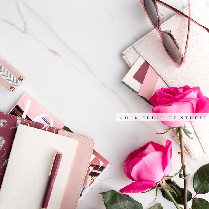 Perfectly Pink Collection, Styled Stock Bundle.