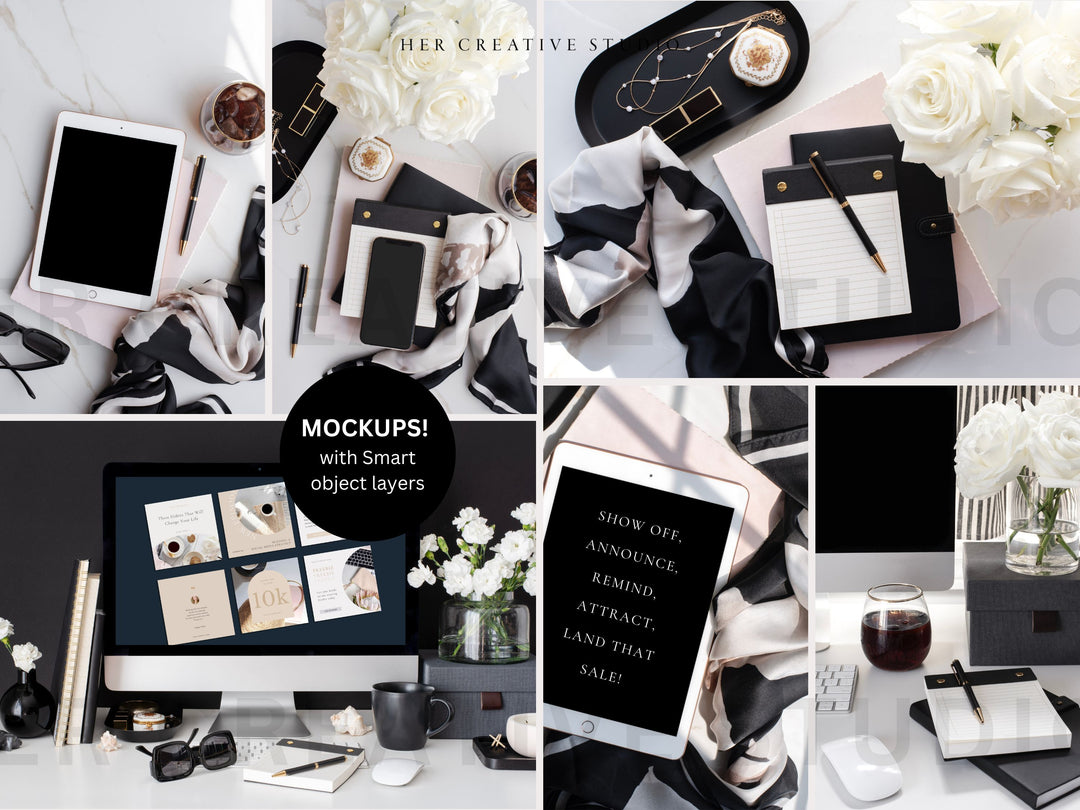 Stock Photo Bundle | Black and White