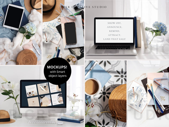 Stock Photo Bundle | Blue