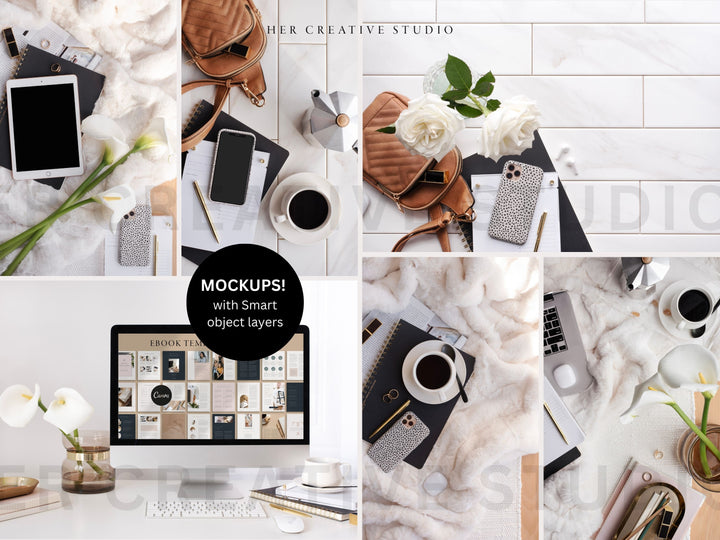 Stock Photo Bundle | Calla Lilly & Polka Dot