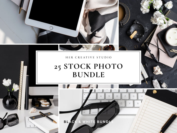 Stock Photo Bundle | Black and White