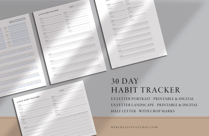 30 Day Habit Tracker