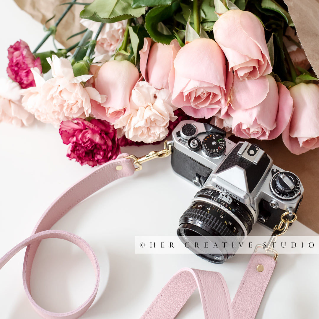 Camera & Roses, Styled Image