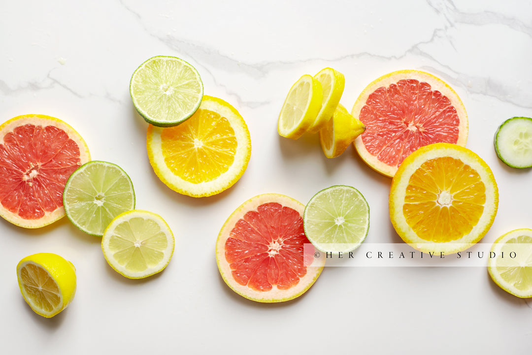 Lemon, Lime & Grapefruit. Stock Image