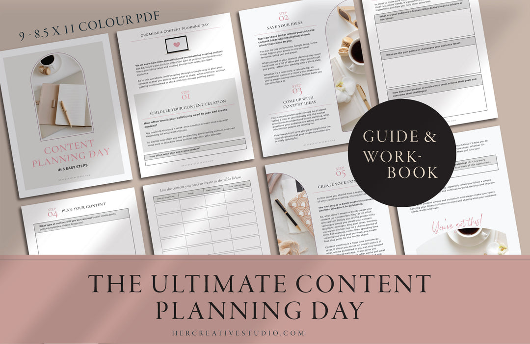 The Ultimate Content Planning Day