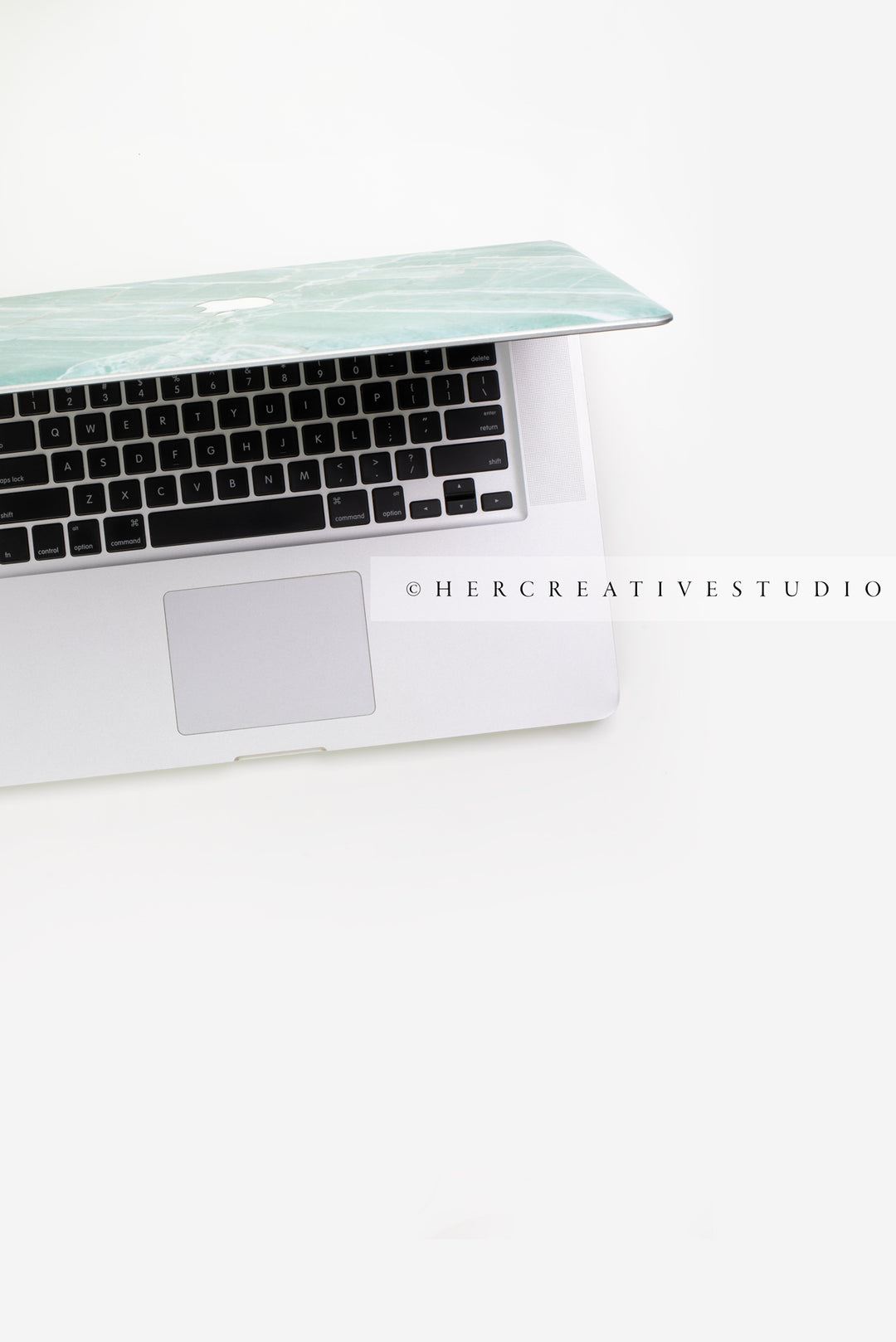 Styled Stock of Marble Laptop