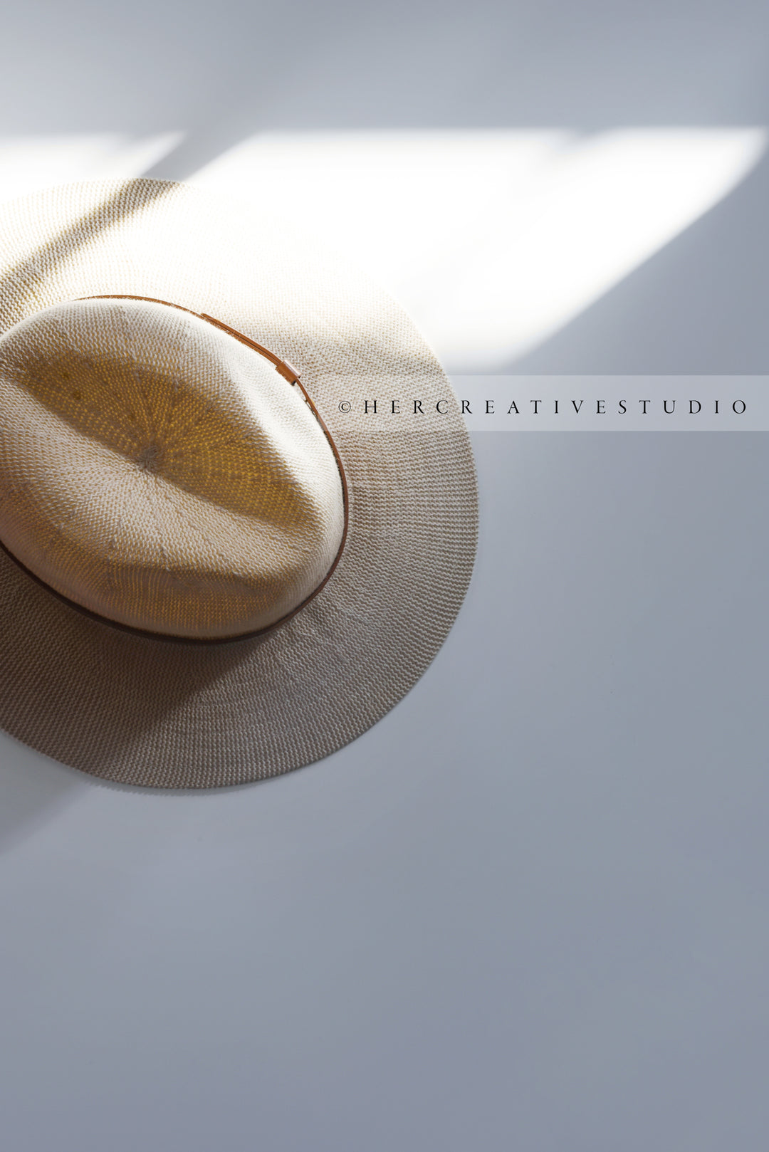 Panaman Hat in Sunlight, Styled Image