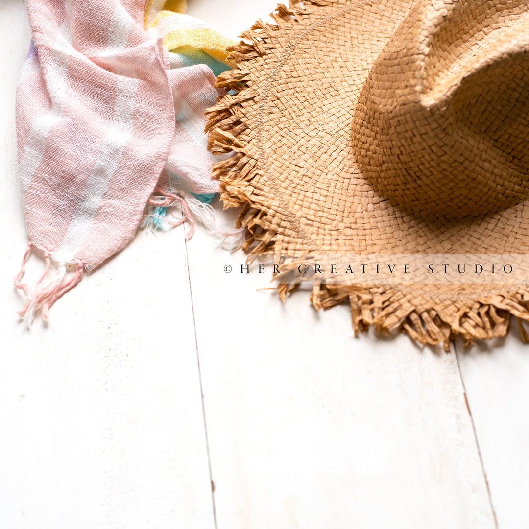 Sun Hat & Wrap, Digital Image